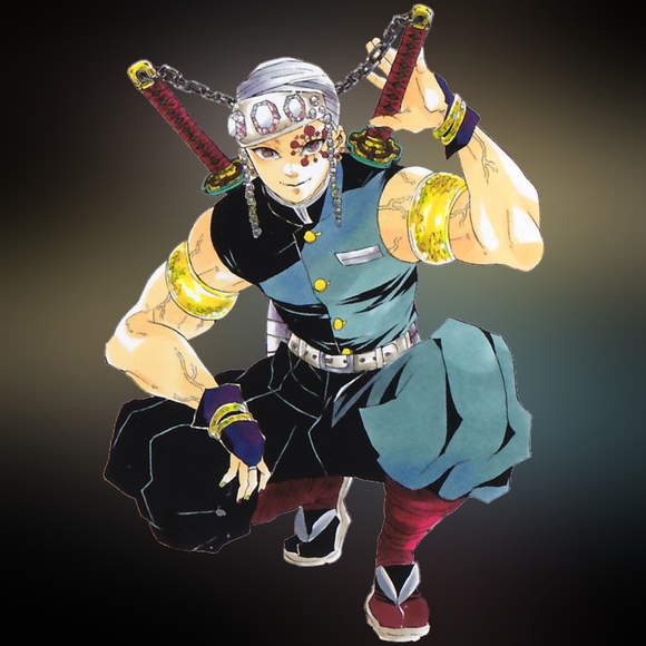 Set of 6 Pairs of Small Demon Slayer Inspired Hanafuda Earrings - Picture 5 of 5